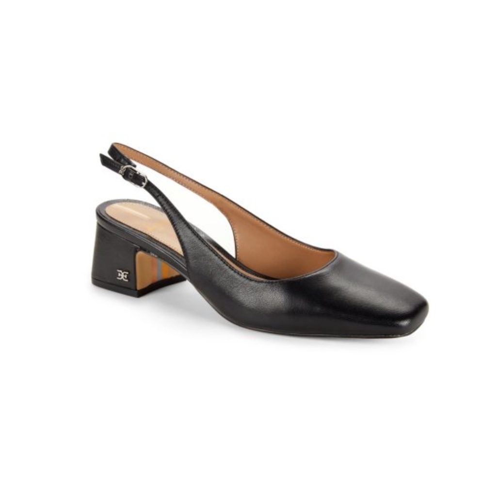 Sam Edelman Terra 51MM Leather Slingback Pumps